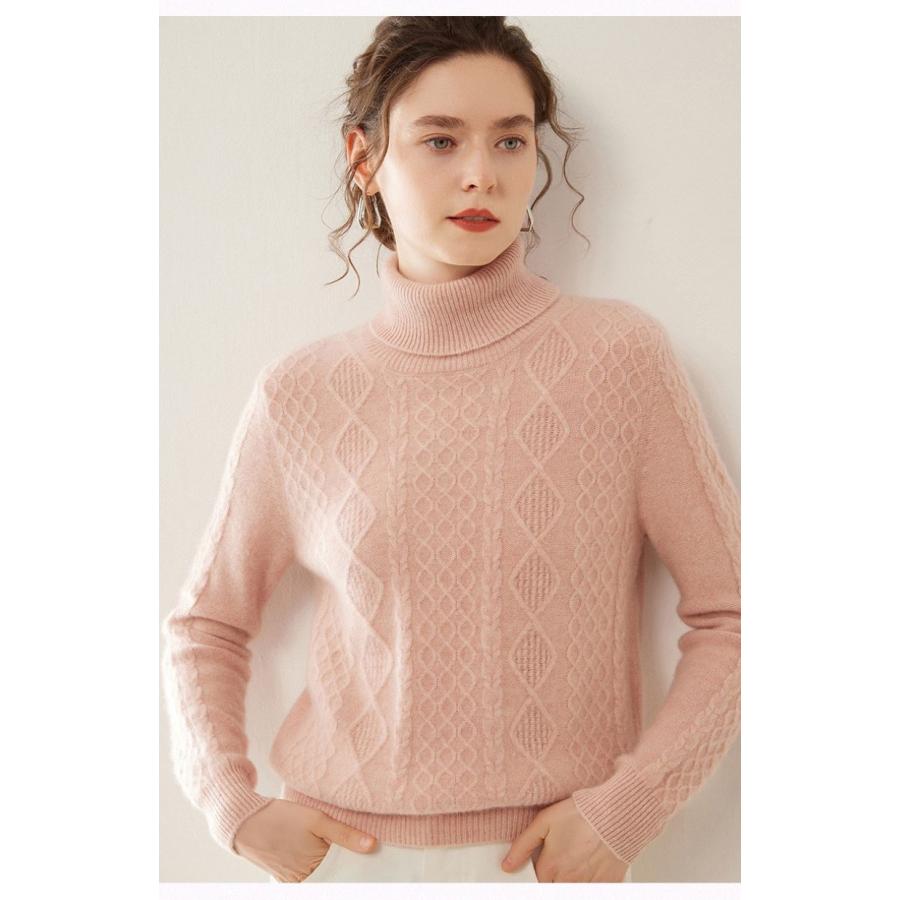 カシミヤセーター 100% ハイネック カシミヤ CASHMERE タートルネック