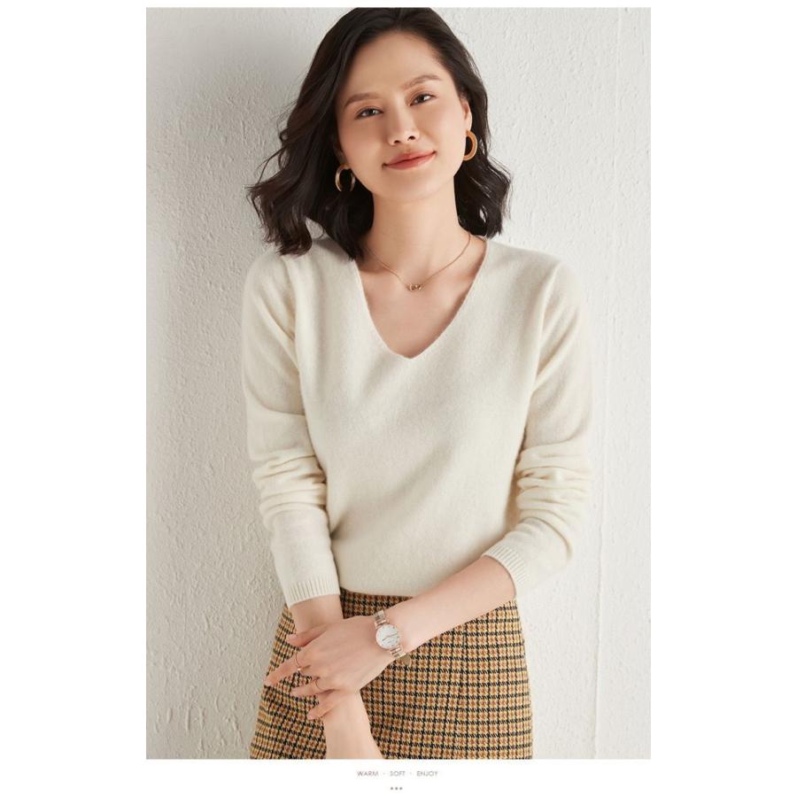 カシミヤセーター 100% カシミヤ クル-ネックセーター ウールセーター レディース ハイネック ニット 無地 シンプル 長袖 春秋秋冬