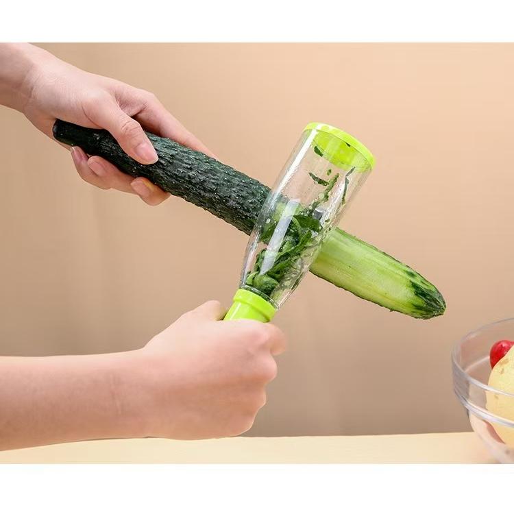 ピーラー 皮むき器 人参皮むき リンゴ皮むき こぼう 便利グッズ （ 皮