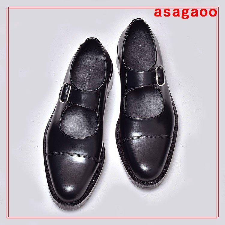 激安通販の ブランド メンズ モンクストラップシューズ Lawpsia おしゃれ 革靴 Lawpsia ブランド メンズ モンクストラップシューズ おしゃ 革靴 シューズ