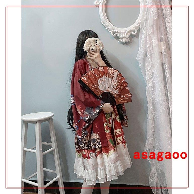 和柄カーディガン男女兼用夏祭り花火大会カーディガン和柄浴衣羽織春夏秋コスプレロリータ和式パーカー羽織り浴衣ゆったり開襟七分袖花火大会 見事な