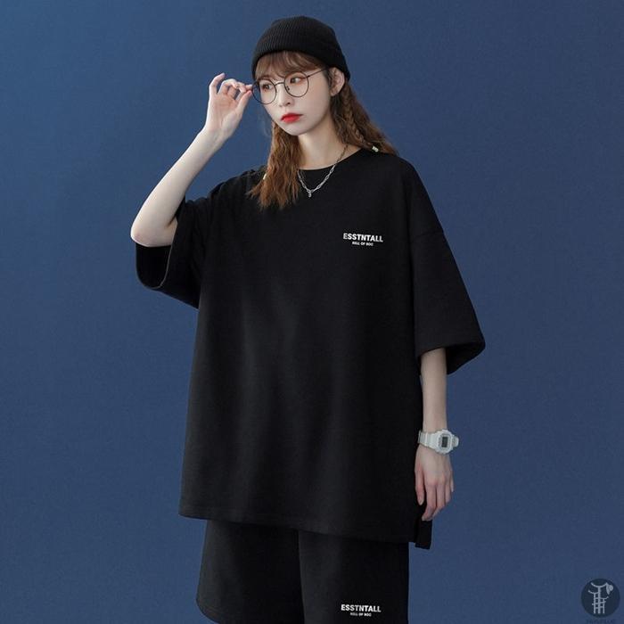 上下セット ゆったり セットアップ パジャマ ルームウェア レディース 夏 半袖 Ｔシャツ ハーフパンツ 可愛い 女性 寝間着｜asagaoshoutenn｜08