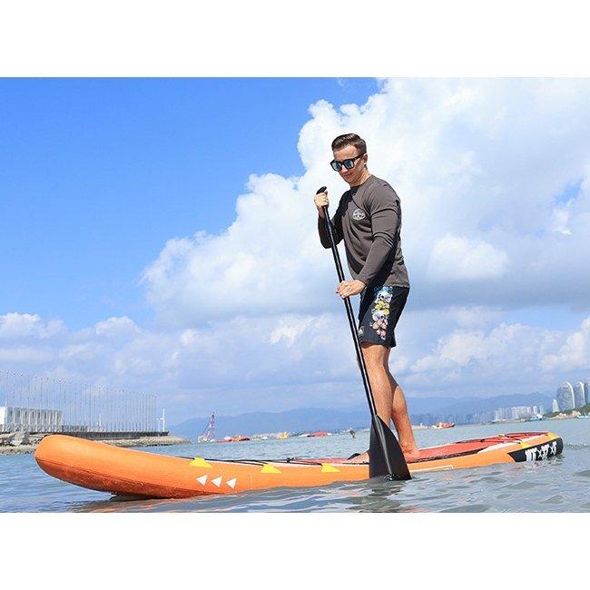 【最安値挑戦中】 SUPサーフボード ソフトボード アルミパドル スタンドアップ インフレータブル持ち運び便利サーフボード 【CEG7684220989】(26852円)