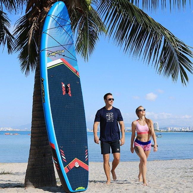 ⭐️完成品⭐️ SUPサーフボード ソフトボード アルミパドル スタンドアップ インフレータブル持ち運び便利サーフボード 【AAA7684215646】(26852円)