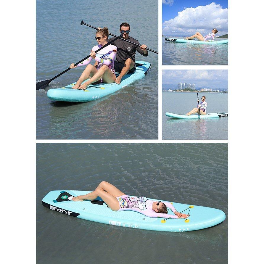 SUPサーフボード ソフトボード アルミパドル スタンドアップ インフレータブル持ち運び便利サーフボード 5313157100