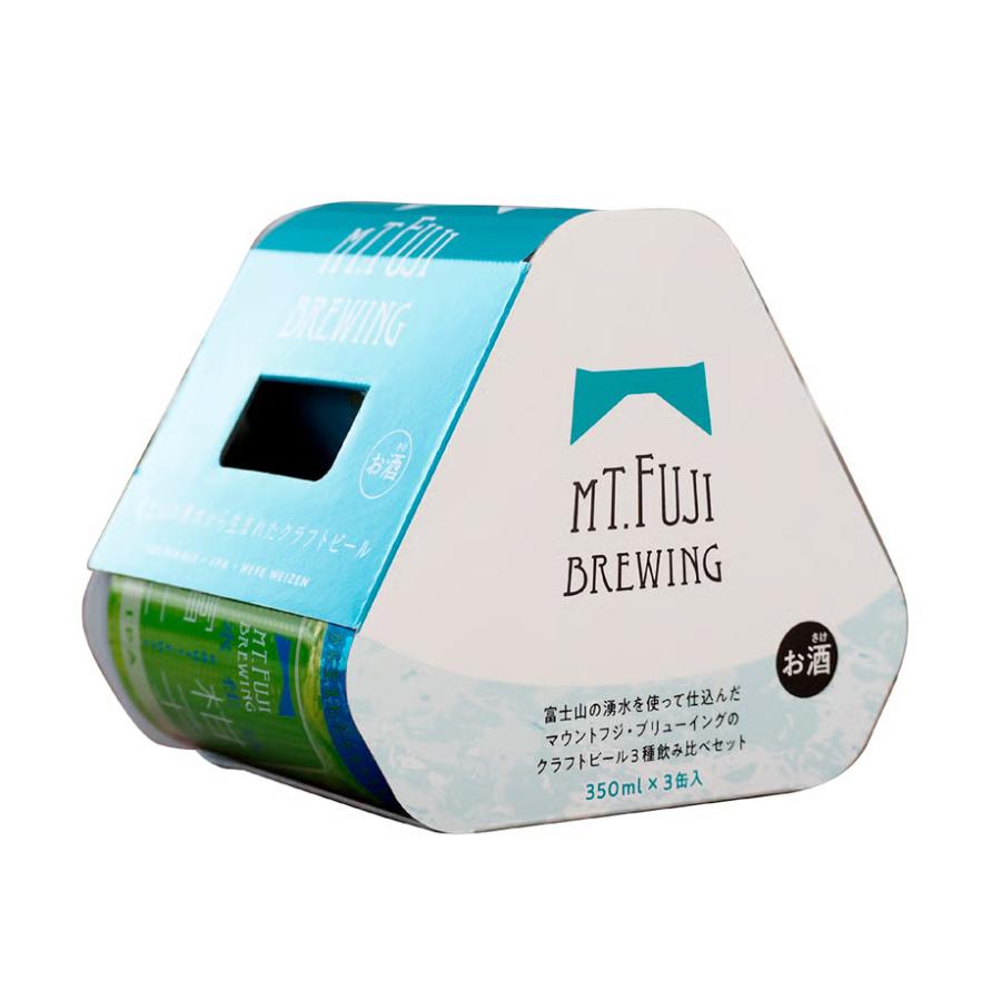 Mt. Fuji Brewing クラフトビール 飲み比べセット 350ml×3本｜黄蘗富士
