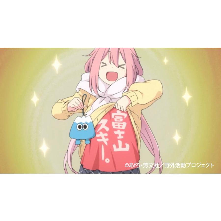 ゆるキャン△公式グッズ 朝霧高原限定クリアファイル なでしこ富士山