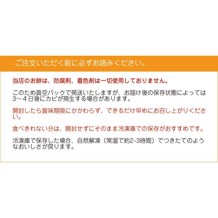 餅 2.5kg(500g×5袋/50個入）丸餅 杵付き 餅 防腐剤不使用 無添加 福岡県産｜asagohanhonpo｜10