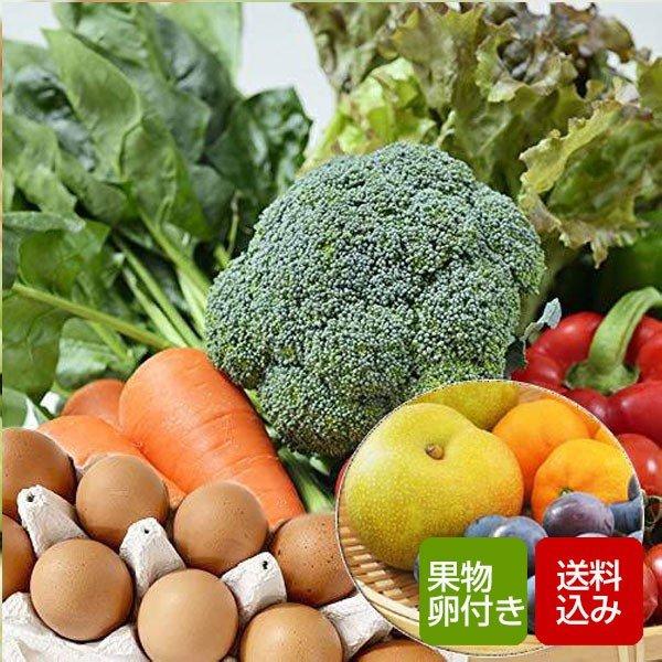 野菜と卵、果物付きセット 野菜つめあわせ 誕生日 ギフト 誕生日祝い