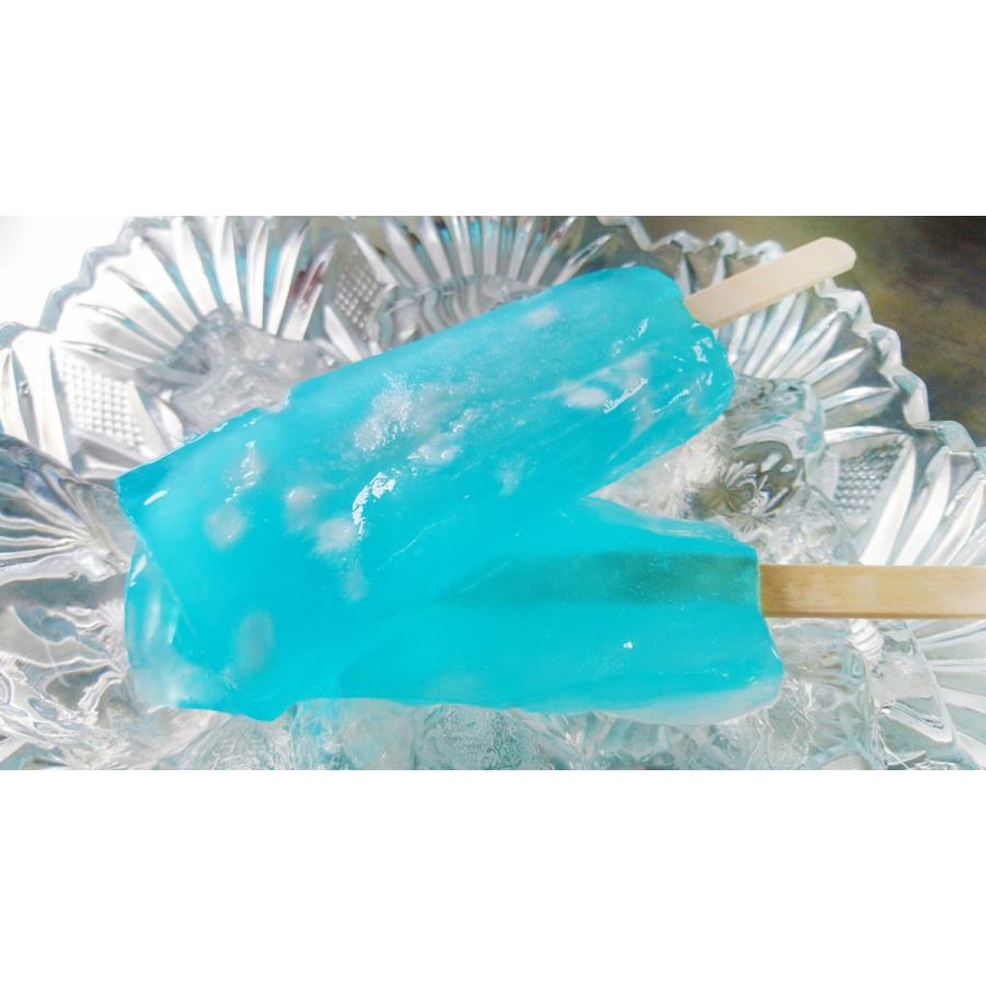 葛アイスキャンディ―「シャリもっちアイス」(ラムネ味) 8本パック 上道