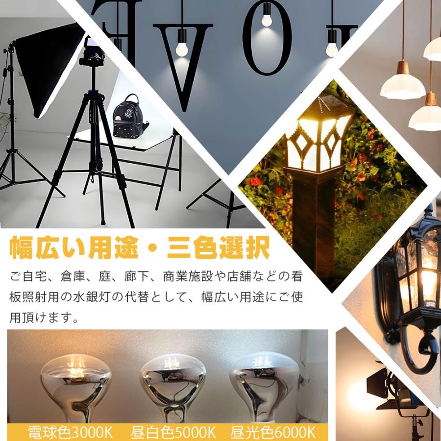 12個セット　LEDビーム電球　E26　デコライト　屋外　屋内　ビームランプ オーム電機（OHM） LDR11L-W/P100＜電球色＞ビームランプ形LED電球