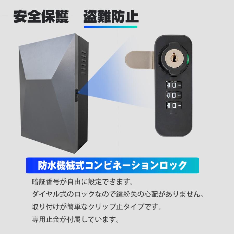 EV・PHEV用 充電ケーブル コンセント 収納ボックス スイッチ付 電気
