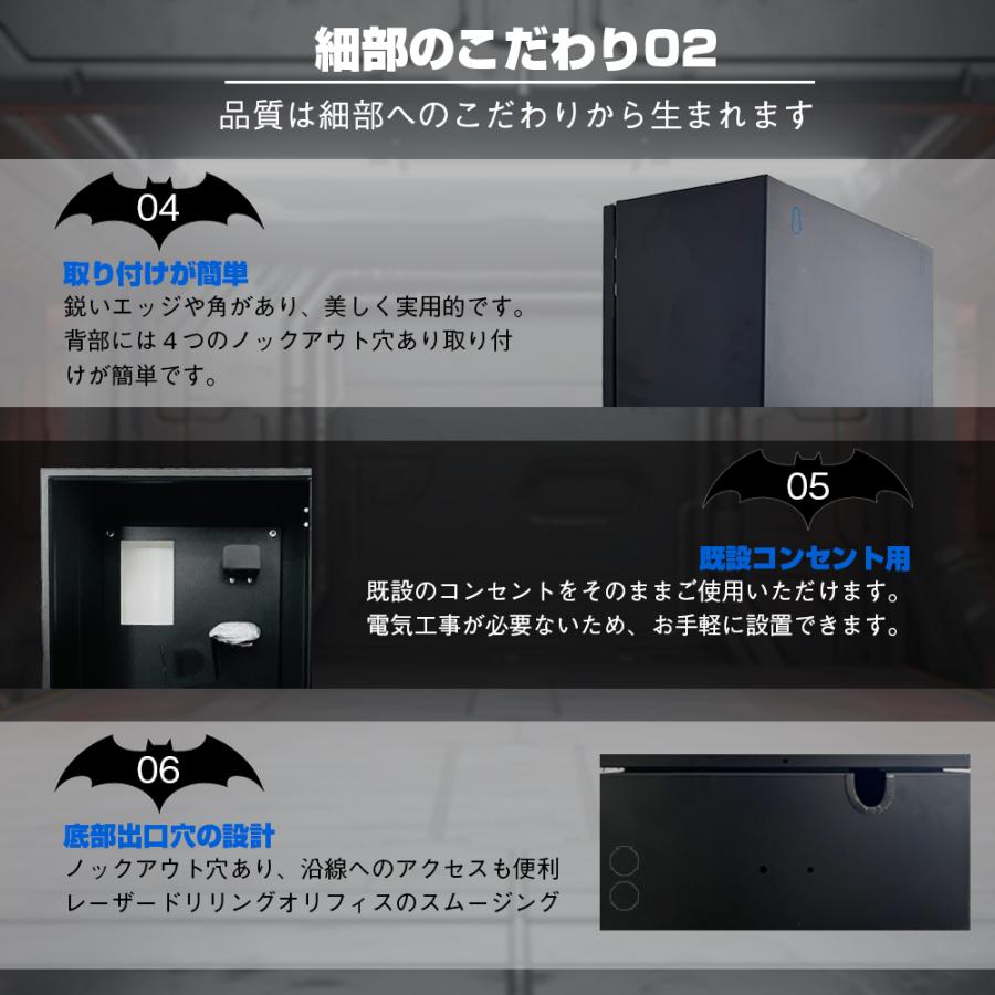 60*40*20cm」EV・PHEV用 充電ケーブル コンセント 収納ボックス ev