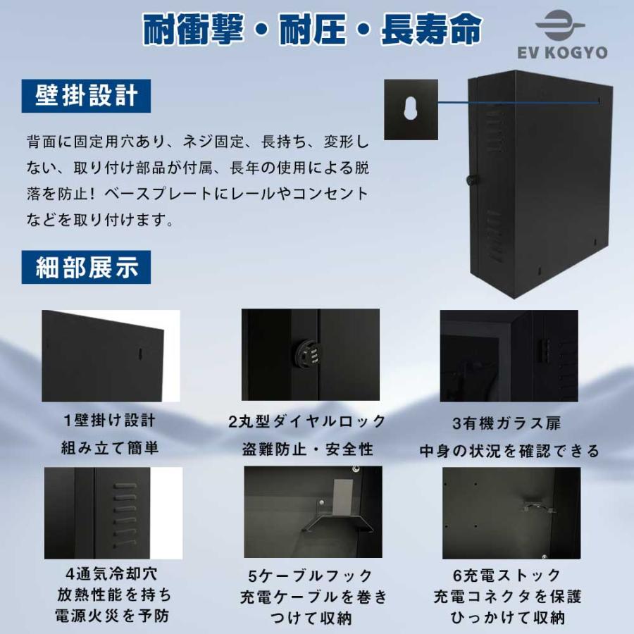 50*60*25cm」電気自動車 EV・PHEV用 充電ケーブル コンセント 収納