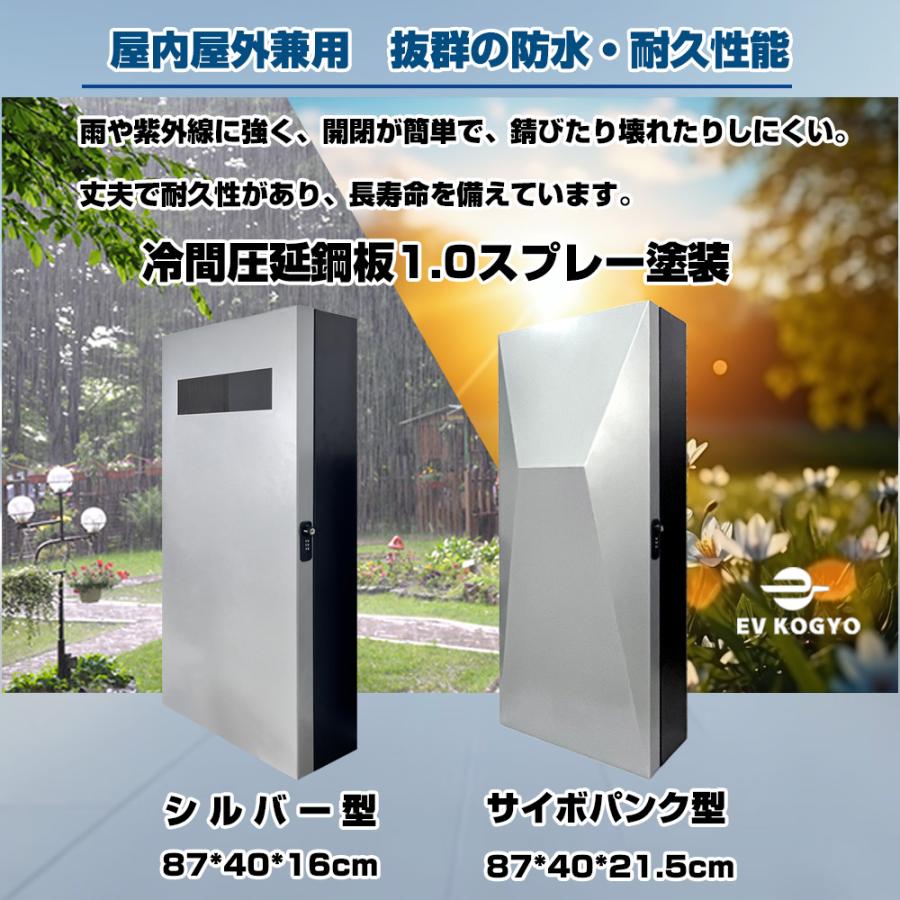 EV・PHEV・PHV用 充電ケーブル収納ボックス 電気自動車用 電源収納