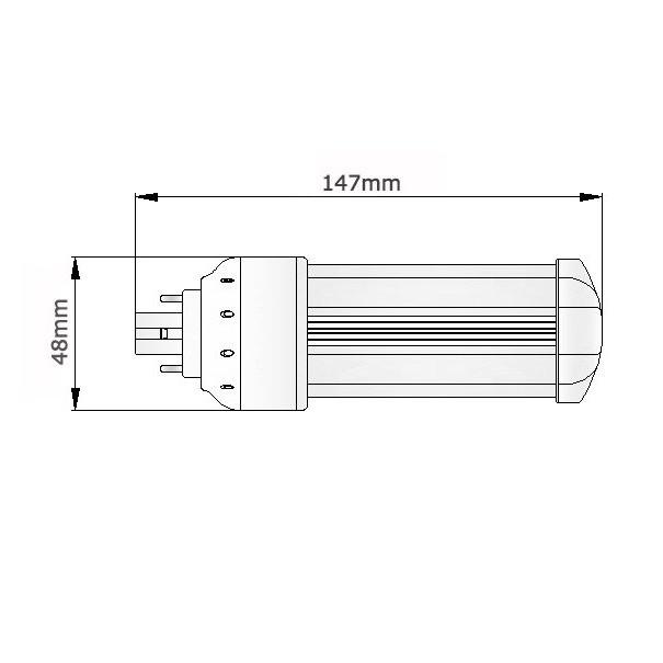 FHT32EX LEDコンパクト蛍光灯 ツイン蛍光灯 口金GX24q 消費電力 14w 全