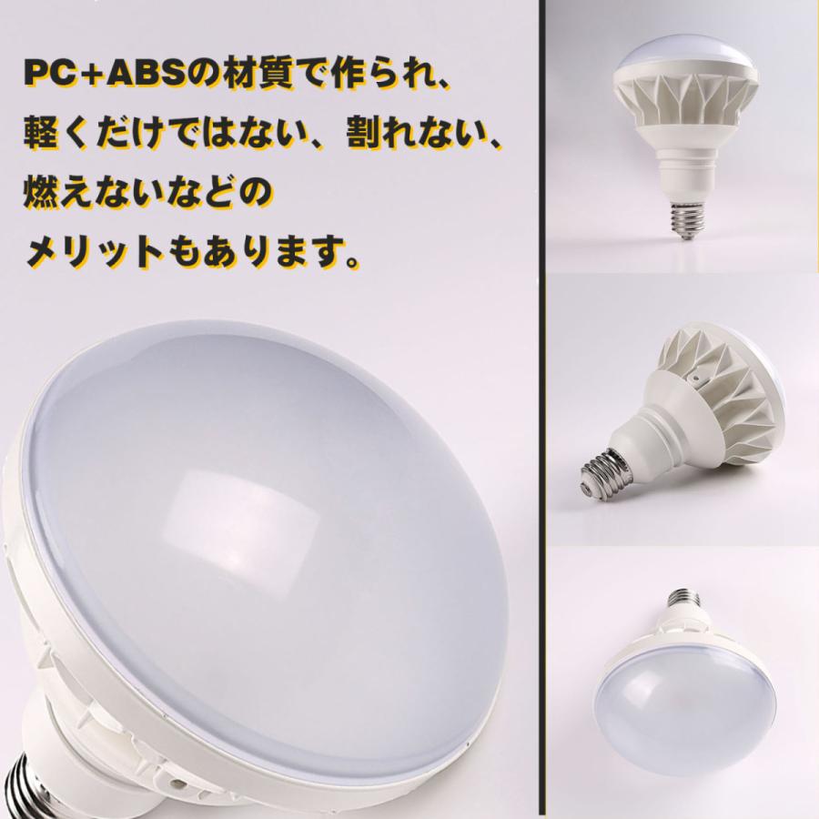 LED バラストレス水銀灯 80W 口金E39 800W相当 PAR56 高輝度 IP66防水 看板灯 屋内屋外兼用 密閉型器具対応 岩崎、パナソニックのアイランプホルダに対応｜asahi-led2｜11