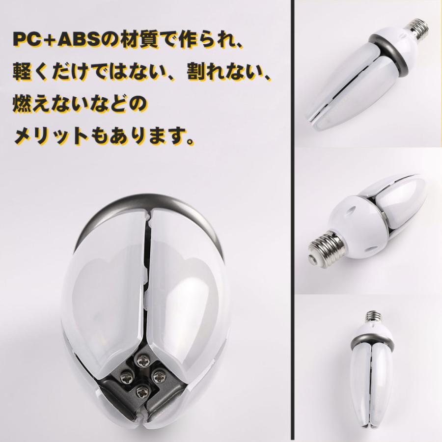LEDコーンライト 80w 800W水銀灯相当 12800lm高輝度 e39口金