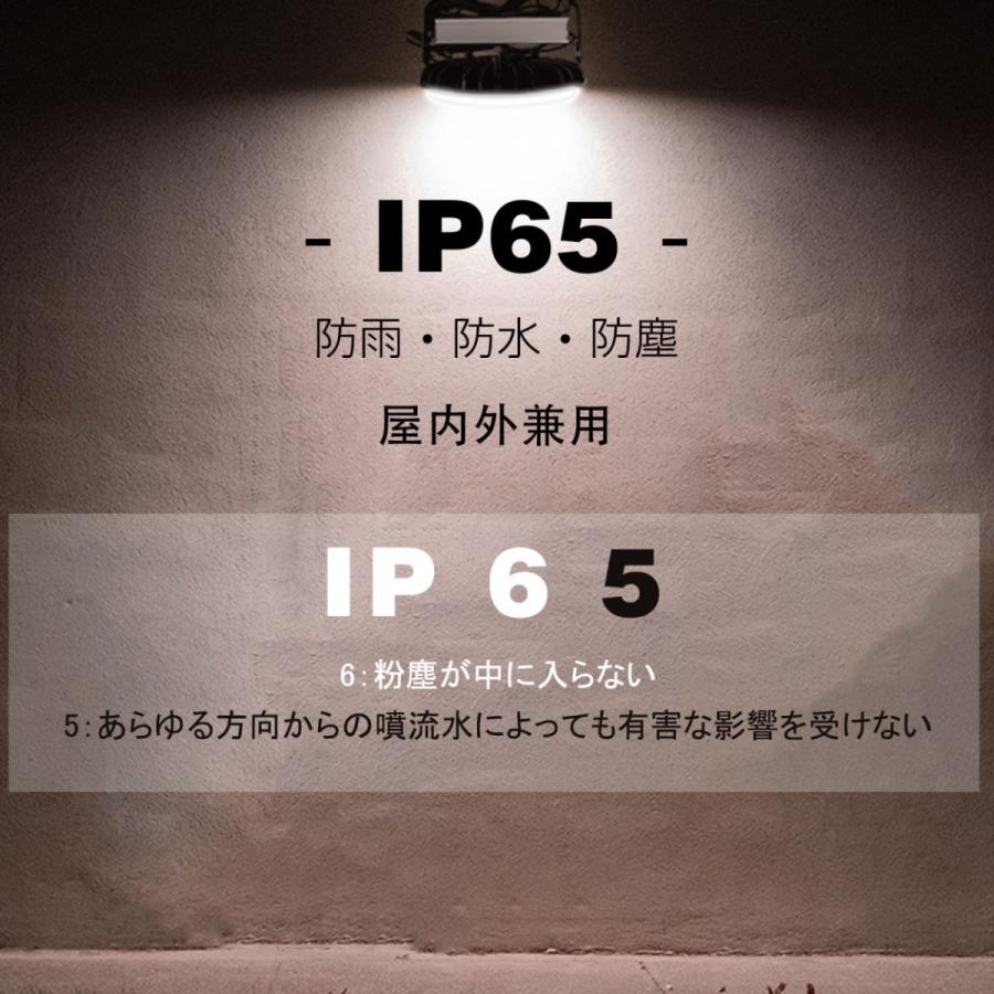 LED防塵防水投光器PSE規格 LED投光器 200W 2000W相当 40000LM IP65防水 防雨 LEDワークライト LED