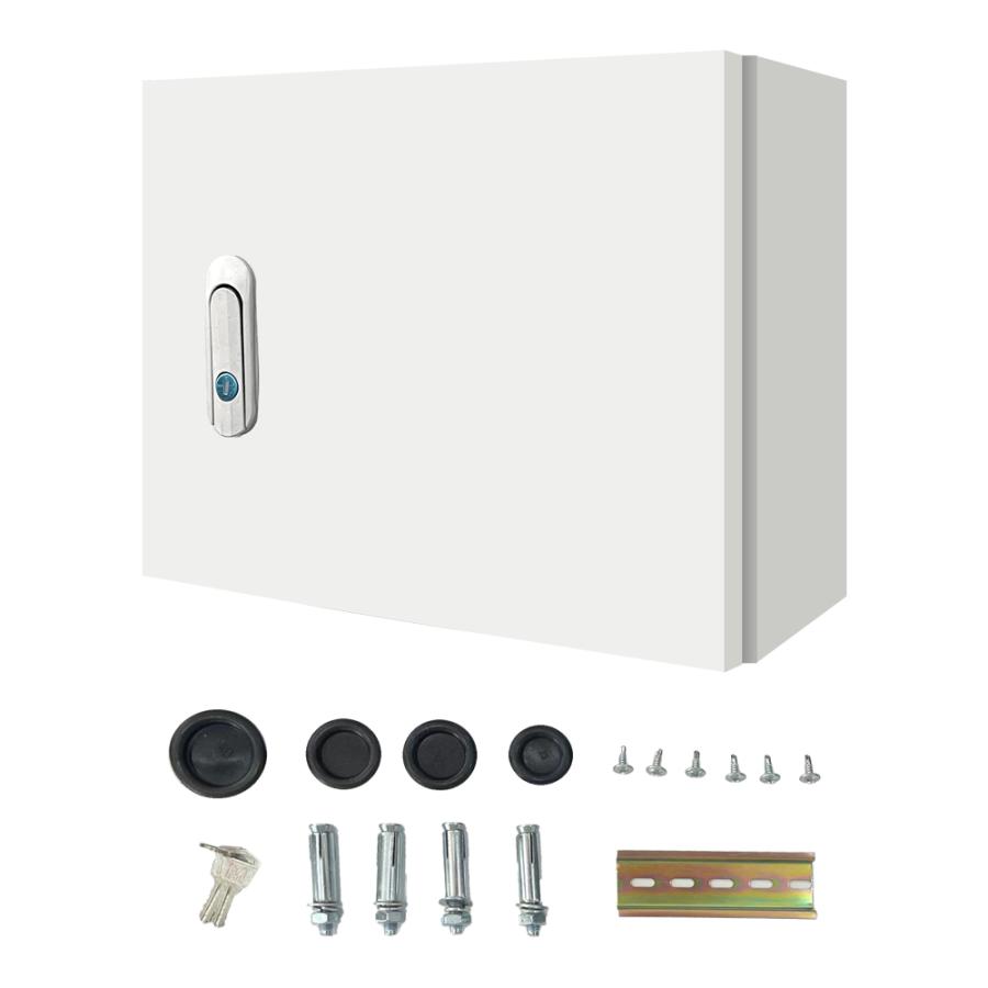 30*14*25cm」スチール電気ボックス ウオルボックス 耐候ボックス