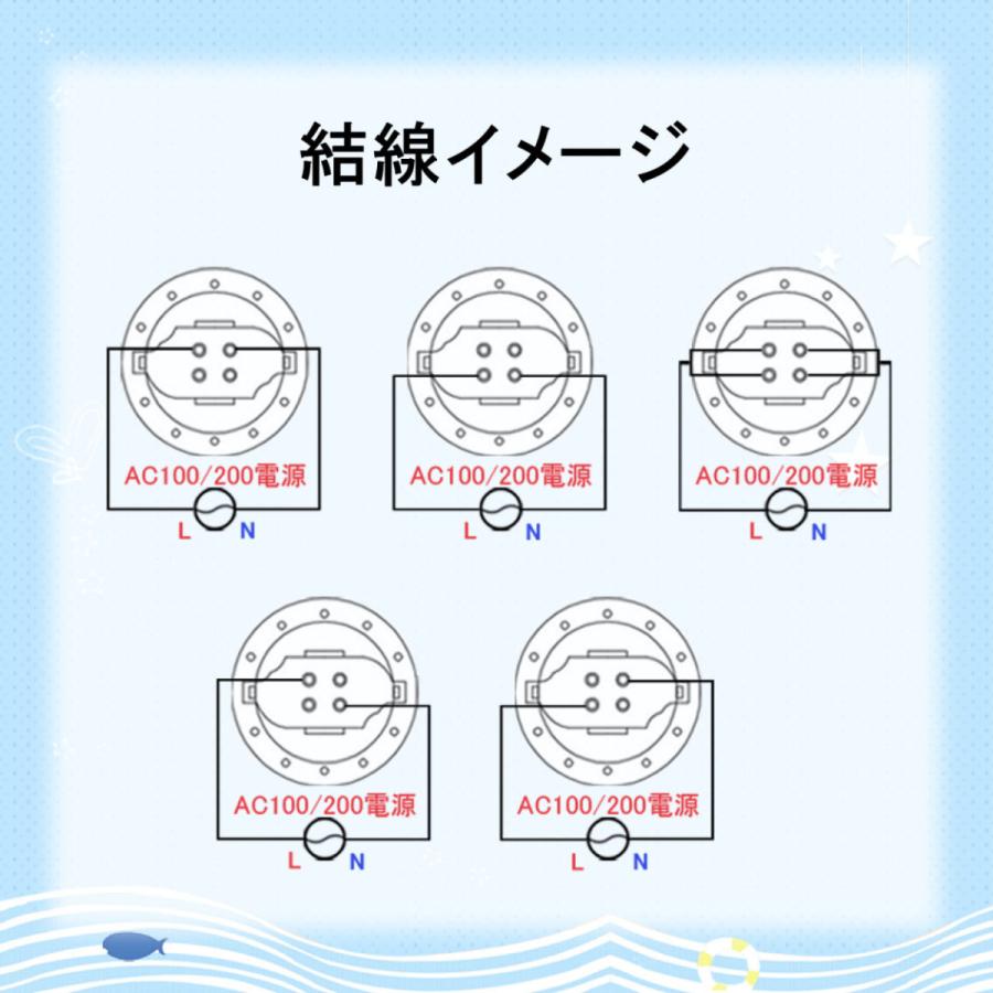 GX10Q口金】FDL13EX形 ledコンパクト蛍光灯 6W グロー式工事不要 led