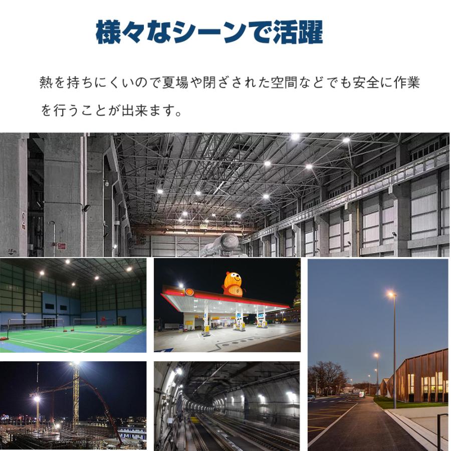 LED高天井灯 200W LED投光器 UFO型 高天井用LED照明 ip65防水 LED作業