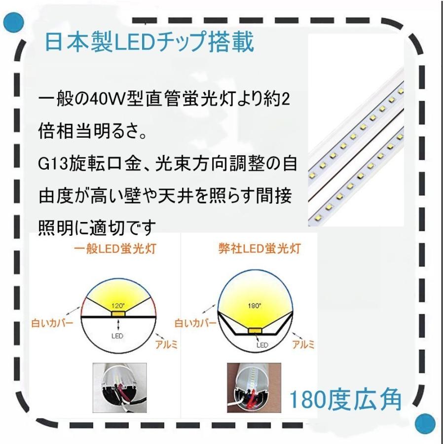 【30本! 節電タイプ】40w形 led蛍光灯 直管 T10 20W 蛍光ランプ 工事不要 グロー式 /ラピッド式/インバーター式全対応 2800lm G13 四色選択