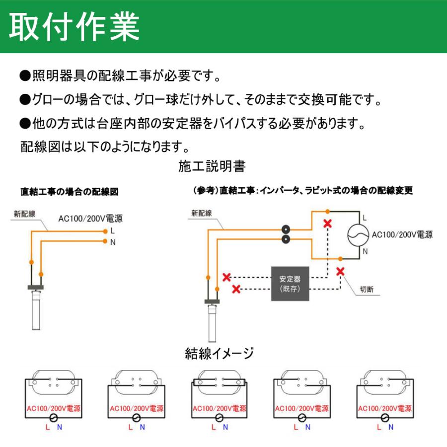 情熱価格10本セット】ledコンパクト蛍光灯 FHT24EX形 10W グロー式工事