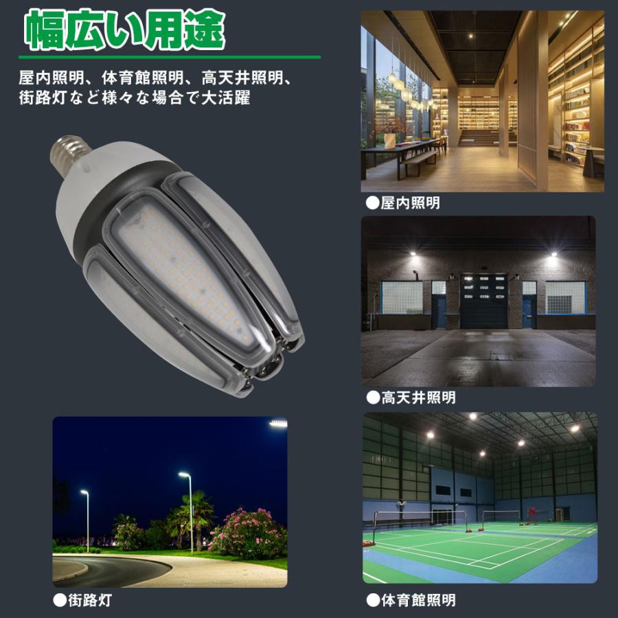 LEDコーンライト LED電球 IP65 口金E39 街路灯用 360発光度 LEDコーン 