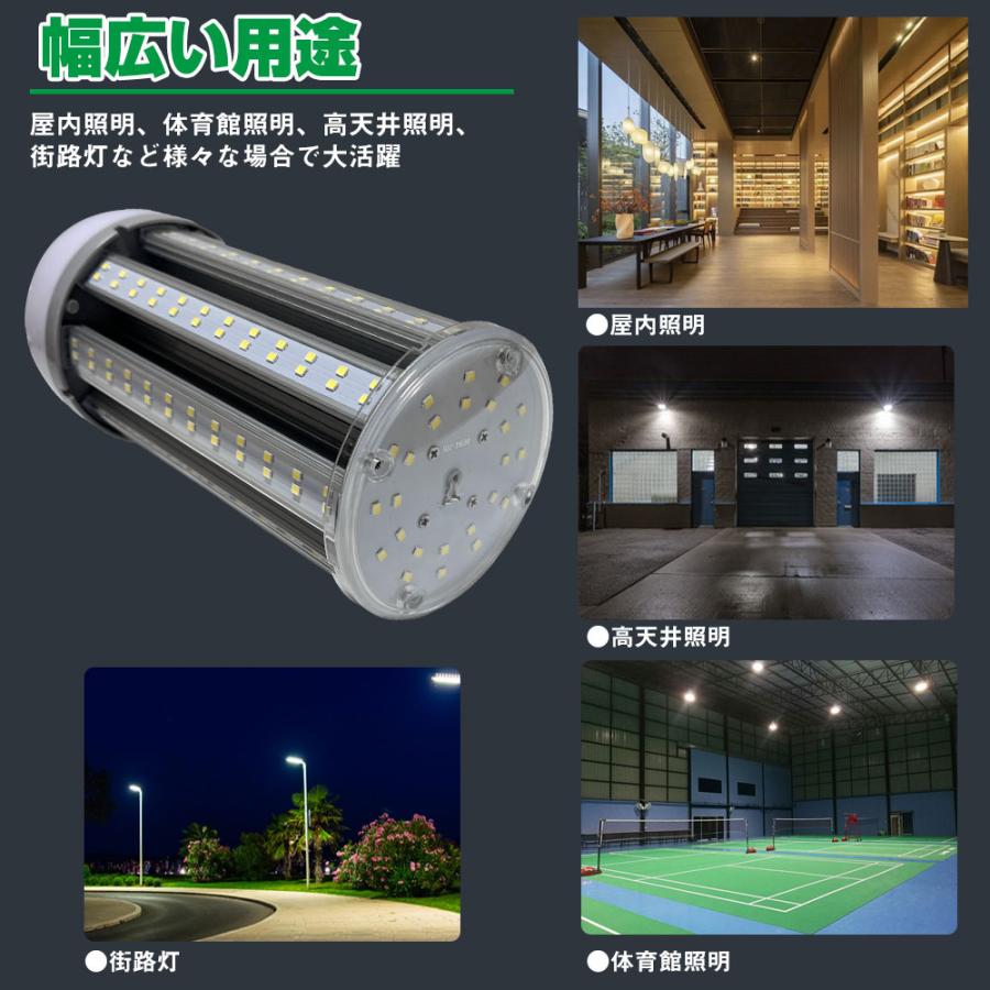 LEDコーンライト 40W E26 E39 LED水銀灯 400w水銀灯相当 コーン