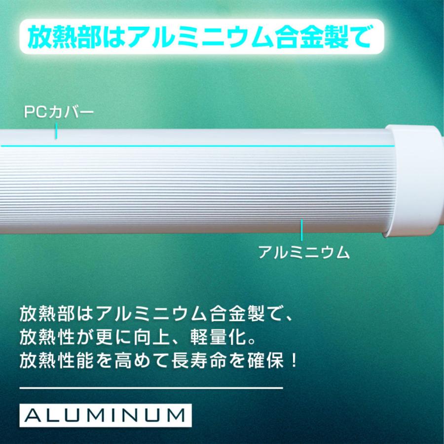 20本セット]直管型ledランプ 40w形 工場用led照明 20w 工場用led照明