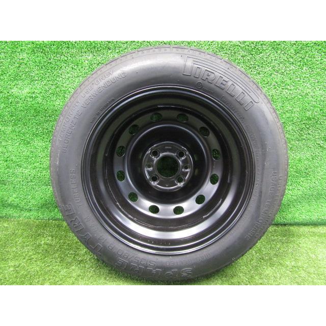フィアット 500 31212 スペアタイヤ 4.00Bx14H 4H PCD98 S135 フィアット 500 31212 スペアタイヤ 4.00Bx14H 4H PCD98 S135