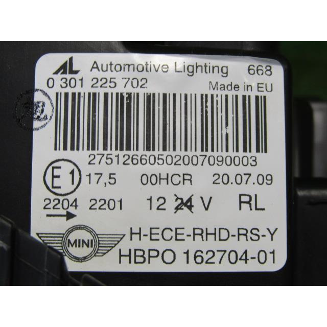 BMW ミニ R56 MF16 ヘッドライト ハロゲン 左右セット 0301225702