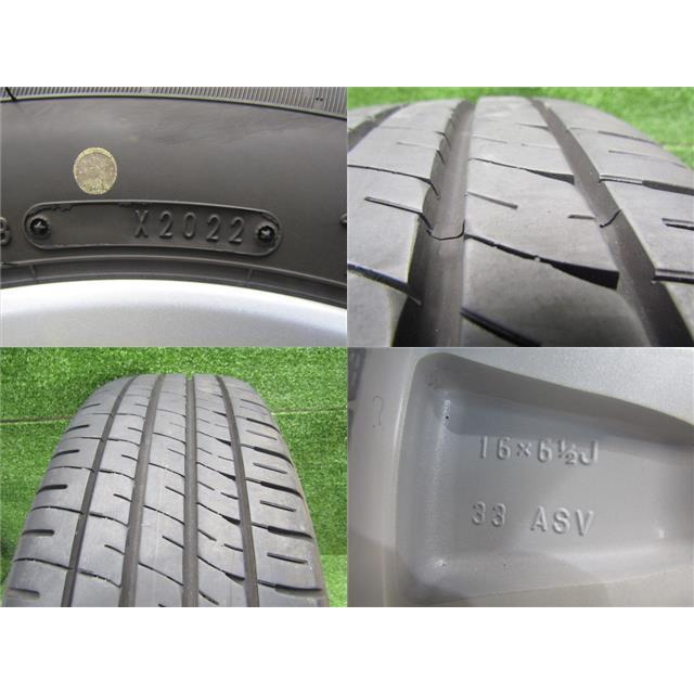 ヴェルファイア AGH30 アルミホイール タイヤ付 1本 16X6.5J PCD114.3 5穴 215/65R16 42611-58240 送料【M1】個人宅配送不可｜asahi-parts｜03