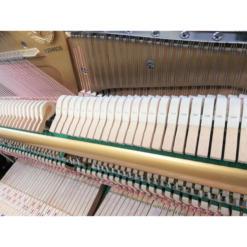 中古アップライトピアノ｜Albert Weber U-121｜新品消音機付き・木目艶 