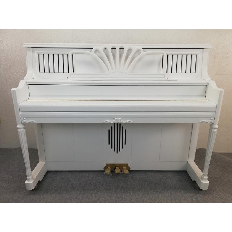 中古アップライトピアノ｜Kohler & Campbell SC-300SS｜白艶消しの