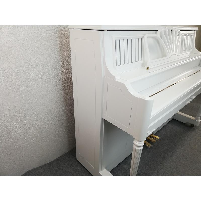 中古アップライトピアノ｜Kohler & Campbell SC-300SS｜白艶消しの 