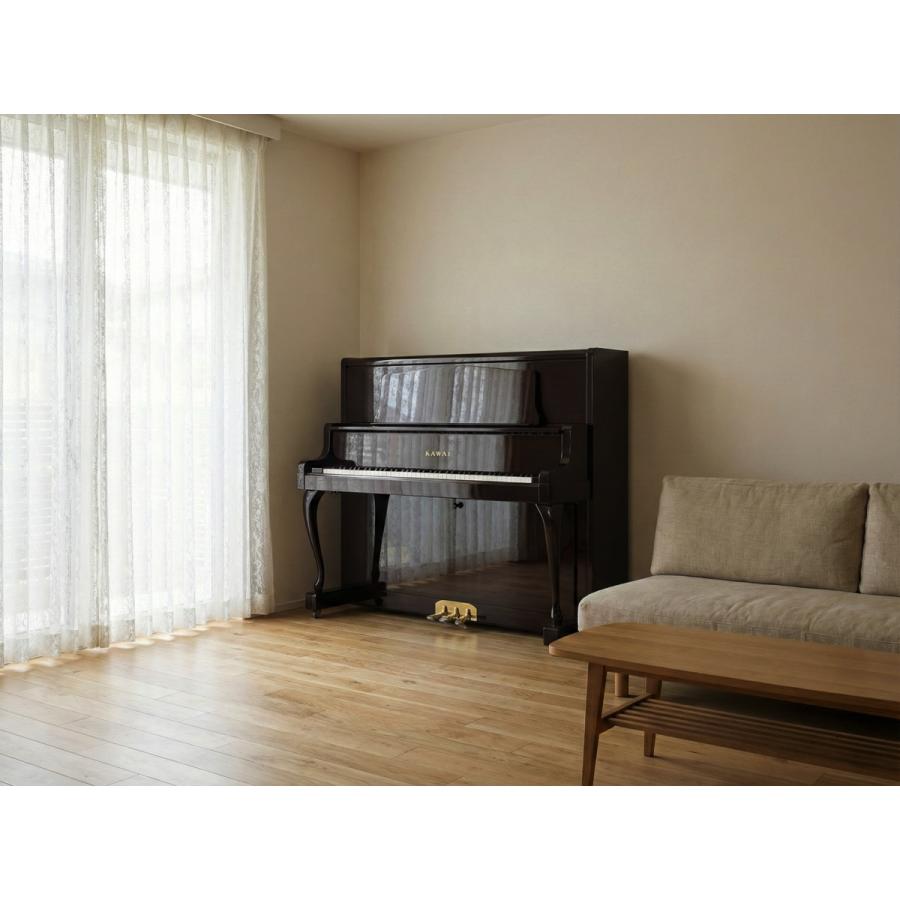 中古アップライトピアノ｜KAWAI DS-85B｜最上位モデル・マホガニー艶