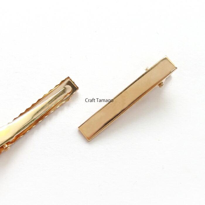 10個 ヘアクリップパーツ 約46 7 4mm ゴールド 資材 素材 アクセサリー パーツ 材料 ハンドメイド 卸 問屋 手芸 Ak0099 10 手芸材料のお店 Craft Tamago 通販 Yahoo ショッピング