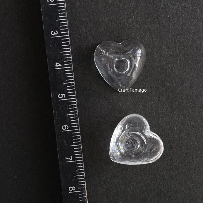 格安saleスタート 10個 ハートのガラスドーム 17mm Craft Tamagoオリジナル 資材 アクセサリーパーツ 手作り 材料 ハンドメイド 卸 手芸 Shipsctc Org