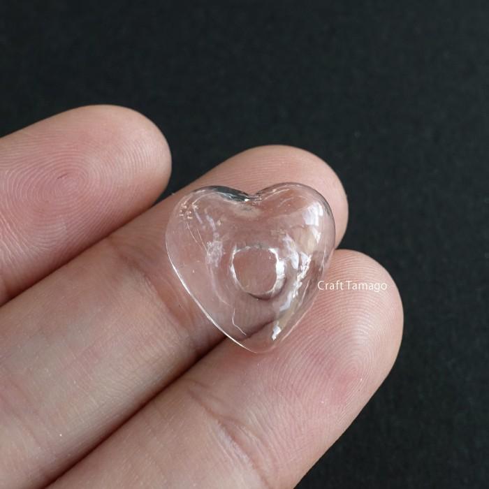 格安saleスタート 10個 ハートのガラスドーム 17mm Craft Tamagoオリジナル 資材 アクセサリーパーツ 手作り 材料 ハンドメイド 卸 手芸 Shipsctc Org