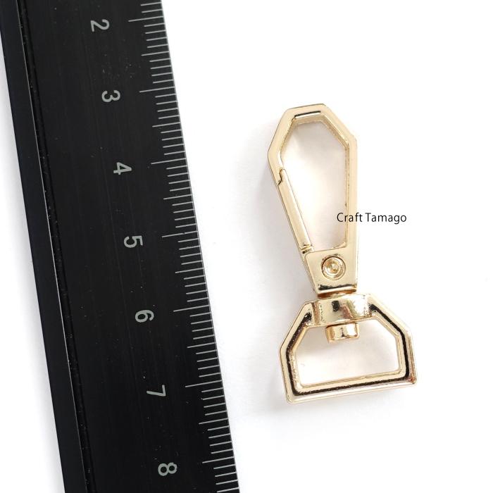 10個 ナスカン ヘキサゴン 六角形 回転カン付き ゴールド 38 17mm 資材 素材 アクセサリー パーツ 材料 ハンドメイド 卸 問屋 手芸 Parts0060 10 手芸材料のお店 Craft Tamago 通販 Yahoo ショッピング