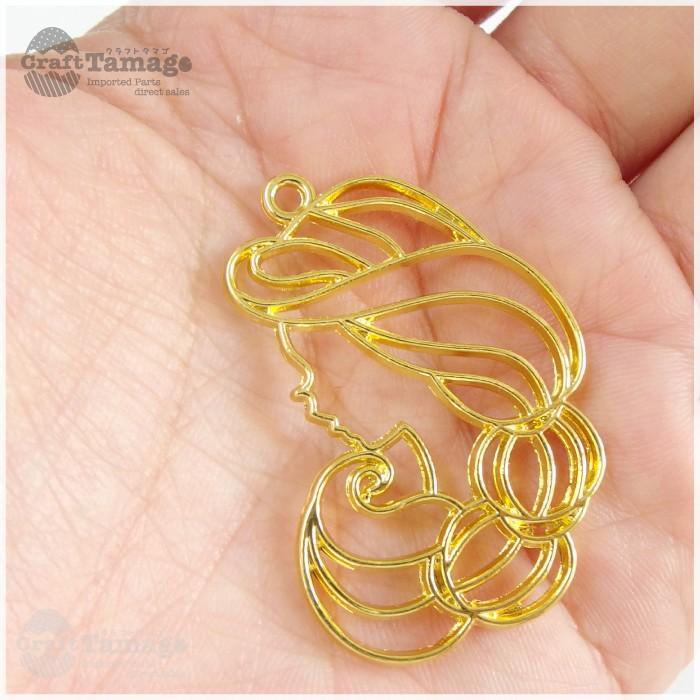 10個 レジン枠 空枠 プリンセスの横顔 資材 アクセサリーパーツ 手作り 材料 ハンドメイド 卸 手芸 Setting0051 10 手芸材料のお店 Craft Tamago 通販 Yahoo ショッピング