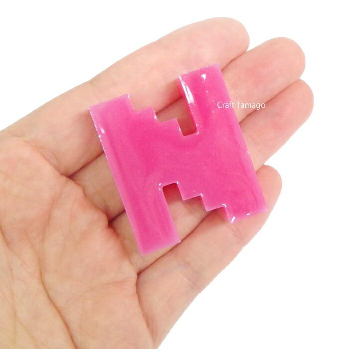 1個 シリコンモールド ドット絵風 アルファベット Lサイズ A Z 資材 素材 アクセサリー パーツ 材料 ハンドメイド 卸 問屋 手芸 Si0328 Craft Tamago クラフトタマゴ 通販 Yahoo ショッピング