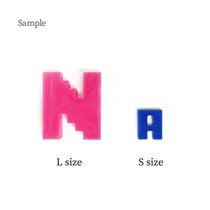 1個 シリコンモールド ドット絵風 アルファベット Lサイズ A Z 資材 素材 アクセサリー パーツ 材料 ハンドメイド 卸 問屋 手芸 Si0328 Craft Tamago クラフトタマゴ 通販 Yahoo ショッピング