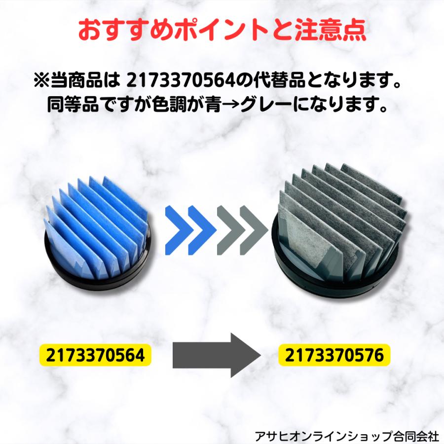 SHARP シャープ 掃除機用 高性能プリーツフィルター 【純正品】 （217 337 0576） メーカーよりお取り寄せ｜asahi1228｜05