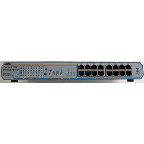 アライドテレシス CentreCOM FS716TX V2 ファーストイーサネットスイッチ 0007R