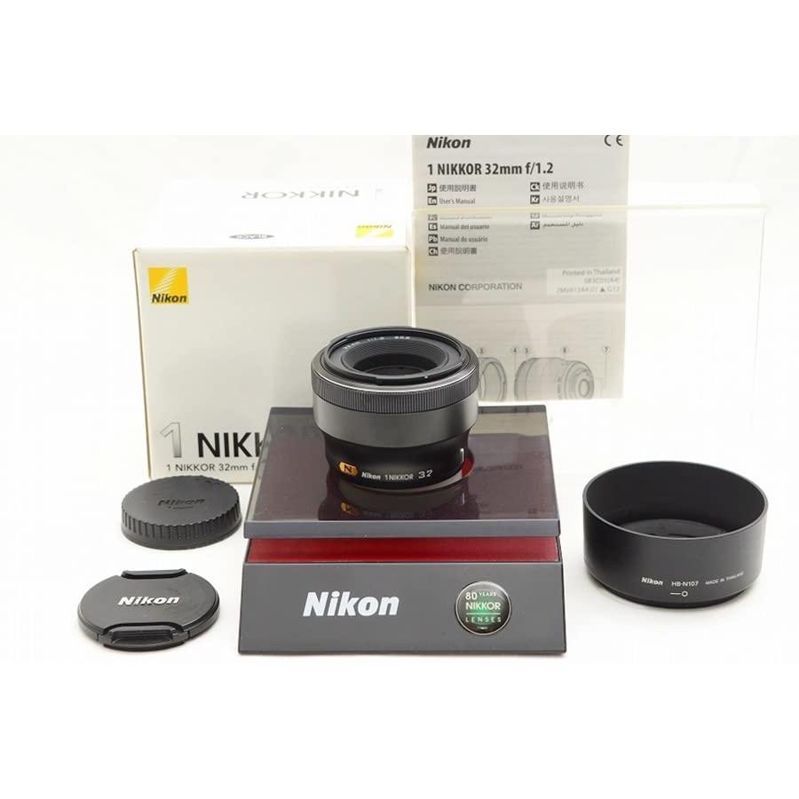 Nikon 単焦点レンズ 1 NIKKOR 32mm f/1.2 ブラック ニコンCX