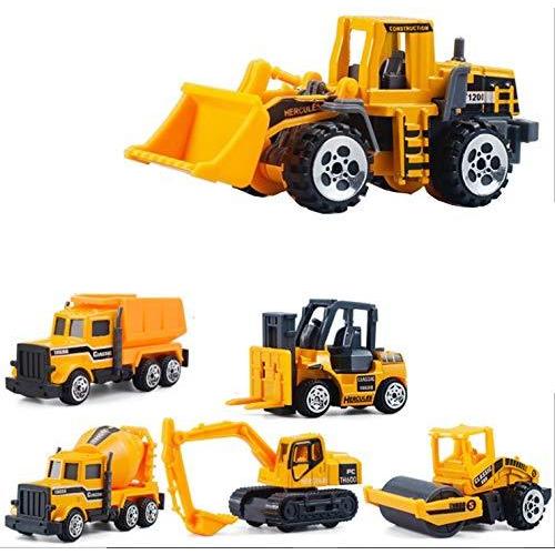返品 交換対象商品 建設工事現場 6台セット はたらくくるま おもちゃ ミニカー Paradise Nyan Wan 作業車 6台セット 砂場遊び 車 乗り物 ミニチュア Www We Job Com