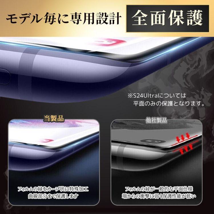 Samsung Galaxy S24 パープル 保護フィルム ガラスコーティング Samsung Galaxy S24 パープル 保護フィルム ガラスコーティング
